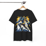 Indiana Team Basketball Hoops Robot Player T-Shirt - Unisex Heavy Cotton T-Shirt, Pride Edition, Gift For Fan