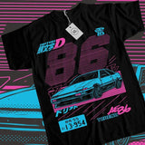 Initial D T-Shirt S-4XL Itsuki Fujiwara Anime Manga Movie Sport Shirt Tee Tshirt S-4XL