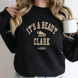 It's A Beaut Clark Christmas Sweatshirt, Christmas Sweater, Unisex Long Sleeve Crewneck Shirt