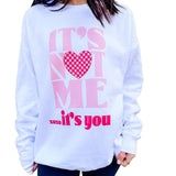 It's Not Me Graphic Top