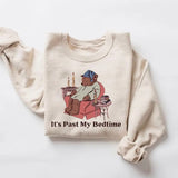 It's Past My Bedtime Sweatshirt, Funny Sleppy Bear Sweater, Funny Bear Meme Sweatshirt, Trendy Unisex Shirt, Gift For Her