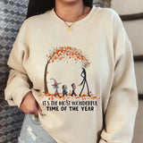 It's The Most Wonderful Time Of The Year Halloween Sweatshirt, Retro Halloween Sweatshirt, Halloween Sweatshirt, Halloween, Wonderful Time Of The Year, Unisex Short Sleeve Tee Shirt, Casual Clothing Womenswear Sweaters