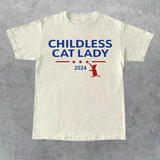 J-Veiock-Childless Cat Lady Shirt, Gift for Her, Gift for Him, Gift for Friend