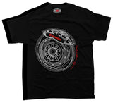 JDM Brakes Unisex T-Shirt - Car Enthusiast - Drifting Drag JDM