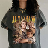 JJ Maybank Outer Banks Comfort Colors T-shirt, Unisex Tops For Men- For Women, Y2K 90s Retro Movies Bootleg Tshirt, Soft Fit Fabric Prints Cotton Top