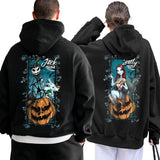 Jack Back Skeleton Shirt, Jack and Sally Couple Shirt, Vintage The Nightmare Before Christmas Jack Sally Couple  Halloween Shirt, Jack Skellington The Pumpkin King