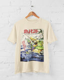 Japanese Retro Vintage Pocket Monsters Cover Graphic Tee Anime T-shirt Gift Idea Present For Him For Her