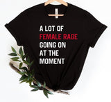 Jessie J Ross A Lot Of Female Rage Going On At The Moment T-shirt, Funny Feminist Shirt Womens Rights Sweatshirt, Anti Patriarchy Sarcastic Concert Style Hoodie, Unisex Graphic Tee, Smooth Fabric, Aesthetic Streetwear Vibe