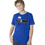 Jesus & Superheroes Original And That's How I Saved The World Kids T-Shirt