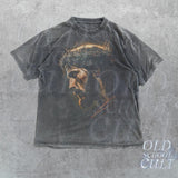 Jesus Vintage 90s Graphic Shirt, Jesus Shirt, Easter Shirt, Christian Easter Shirt, Retro Halftone Graphic Shirt, He Has Rizzen,Unisex Shirt