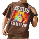 Jesus is King T-Shirt, Christian Apparel, The King Is Coming, Faith Clothing, Christian Shirt, Christian Gift, Comfort Colors Shirt