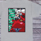 Jiraiya Naruto Shippuden T Shirt Japanese Tee Anime Clothing Manga Style Unisex Full Size