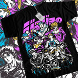 Jojo's Bizarre Adventure T-Shirt S-4XL Anime Manga Graphic Design Shirt Tee Tshirt S-4XL