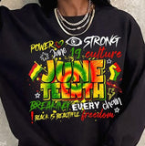 Juneteenth T-shirt, Celebrate Juneteenth 1865 Shirt, Black History Graffiti Tees, Black Pride Culture T-shirt, Emancipation Day Shirt, African American Tee