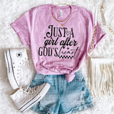 Just A Girl After God's Heart DTF Transfers - THIS IS NOT A SHIRT