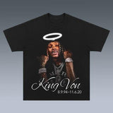 KING VON Bootleg Vintage T-shirt, Vintage 90s Rap Tee Streetwear Casual Classic Cotton Fabric