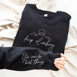 Keep Climbing Fleece Crewneck Sweatshirt