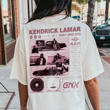 Kendrick Lamar GnX Back Side T-shirt Gnx Album Sweatshirt Kendrick Lamar Merch Rap Hip Hop Tee Gift For Fans Men Women