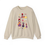 Kiki's Delivery Service Sweatshirt, Jiji Sweatshirt, Studio Ghibli Sweatshirt, Hayao Miyazaki, Anime Fanstyle{n002}4
