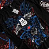 Kira Ryuk T-Shirt S-4XL Death Note Horror Anime Black Graphic Tee Gifts Shirt Tshirt S-4XL
