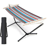 Portable, Poly-Cotton, Hammock, Stand, Carrying Case