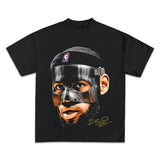 LEBRON JAMES MASKED GRAPHIC TEE - STREETWEAR