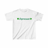 LEPRECUNT St. Patrick's Day Women's Baby Tee, Leprecunt Baby Tee, Funny Irish Baby Tee for Women, Cute Holiday Top, Gift for Celebrate