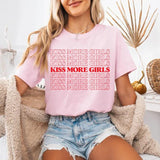 LGBTQ Shirt, Kiss More Girls T-Shirt, Gay Pride Shirt, Lesbian T-Shirt, LGBT Lesbian, Lesbian Shirt, Queer Girls T-Shirt, LGBT