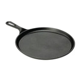 10.5 inch, Round, Pre-Seasoned, Cast Iron, Skillet, Griddle, Frying Pan, Made in USA