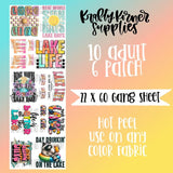 Lake Life DTF Transfer Gang Sheet, 22 x 60