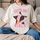 Let's Go Girls Child Shirt, Rodeo Graphic T-Shirt, Sweatshirt, Hoodie, Young Cowgirl Shirt, Kids Country, Children's Western Shirt