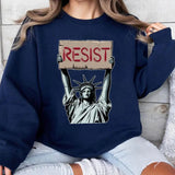 Liberal Resist Shirt, Feminist Shirt Gift, Activist Political Shirt, Democracy Tee, Equality Shirt, Trendy Tee, Human Right Sweatshirt