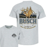 Limited Busch Light Deer Label Double Side T-Shirt, For Men, For Women, Premium Outdoor-Themed Apparel, Perfect For Hunting Trips And Everyday Comfort Menswear