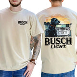 Limited Busch Light Men Best Friend 2-sided Shirt, Gift For Men, Classic, Menswear