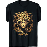 [Limited Edition Medusa Head] Limited Edition Medusa Head - Ancient Snake Hair T-shirt from Greek Mythology Made in USA