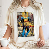 Limited Invincible Mark T Shirt, Graphic Tee, Supe Costume, Comic Book Fan Gift