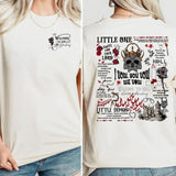Little Darling Bookish Babe T Shirt For Book Lovers Literary Graphic Shirt Vow Bookish Shirt Dark Romance, Unisex Sweater Pullover Tee