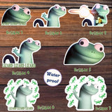 Lizard Lizard Lizard Sticker And Car Magnets, Meme Lizard Sticker, Funny Lizard Car Magnets, Gift For Friend