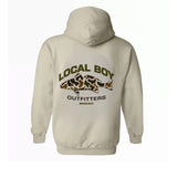 Local Boy Outfitters Camo Fish Hoodie - Ideal for Fishing Fans and Adventure Seekers, Unisex Hoodie for Warmth and Comfort on Outdoor Excursions Menswear Sweaters TTP