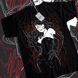 Lust T-Shirt Fullmetal Alchemist FMA Roy Girl Anime Graphic Unisex T-shirt