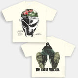 MF DOOM V3 TEE - [DS] Graphic T-Shirt, Classic Hip Hop Music-Soft Cotton Shirt For Unisex Top Vintage Graphic Tees