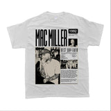 Mac Millers 90s Shirt Men Mac Self Care T-shirt Vintage Graphic Tshirt