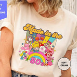 Made in the 80s Shirt, Cartoon Friends Nostalgia Shirt, 80s Cartoon Friends Shirt Cotton