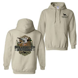 Mallard Flight - Mallard Ducks Approaching a Marsh Hoodie T-Shirt, For Men For Women