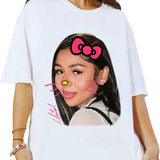 Mariah Pink Kitty The Scientisttt  Shirt Cotton Fabric