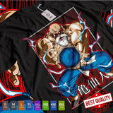 Master Roshi Dragon Ball Z Shirt Anime Clothing Manga Japanese Tee Goku, Vegeta Unisex Full Size