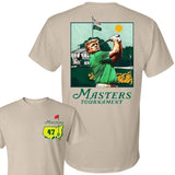 Masters Tournament Golf 2025 TRump classic cotton T-shirt for men and women, Casual Short Sleeve T-Shirt for Summer