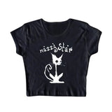 Mazzy Star Baby Tee, Clothes 2000s, Y2k Top Women Streetwear, Emo Girl Tops, Grunge 2000s, Women's Vintage T-Shirt, Gift For Her, Punk Style, Grunge Baby Tees