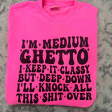 Medium Ghetto Graphic Tee