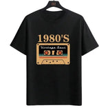 Men's Magnetic Tape Printed Short Sleeve T-Shirt Suitable For Summer Casual Wear Tshirt Cotton Unisex Graphic Tees, Crew Neck, Size S- 3XL, Menswear Top, Womenswear Top Underwear Streetwear Human Round Neck Crewneck Tropical